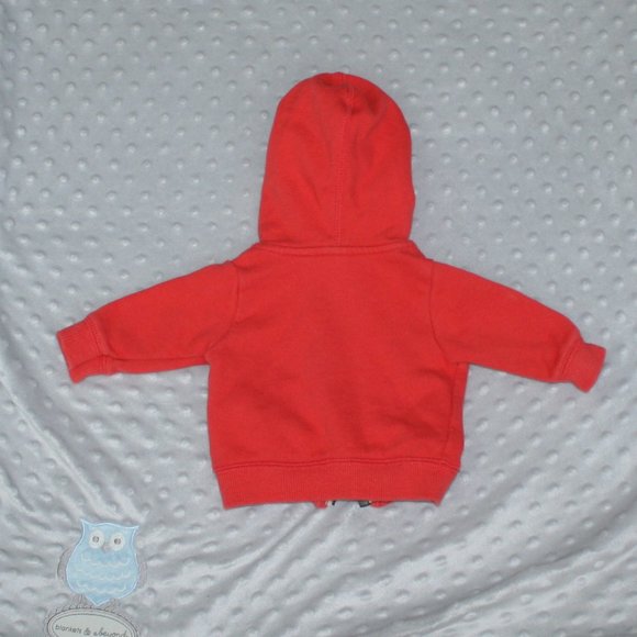 4/$20 Baby boy Carter's hoodie car newborn - Picture 10 of 13